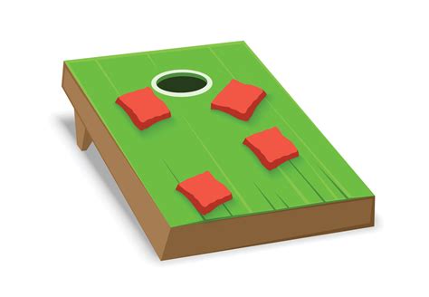 cornhole clipart